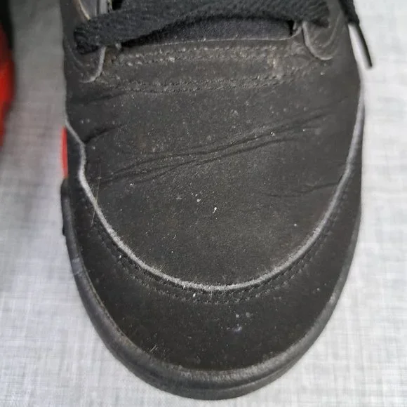 ! Nike Jordan 5 Retro Low Alternate 90 2016 819171-001 Black Red Size 10.5 - Picture 13 of 14